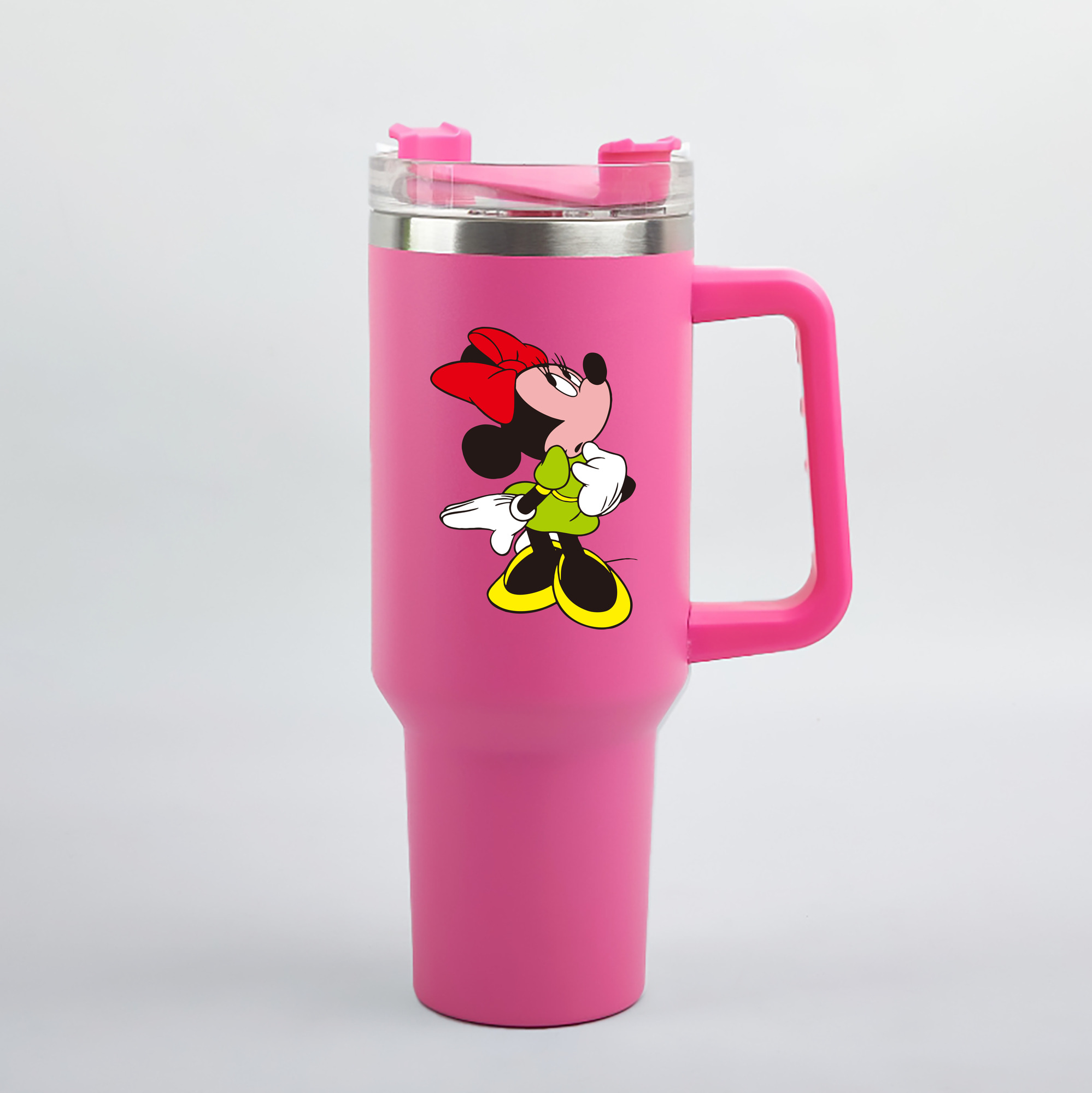 （画像用） ミッキーマウス Mickey Mouse 1200mL車用タンブラー（カラープリント）